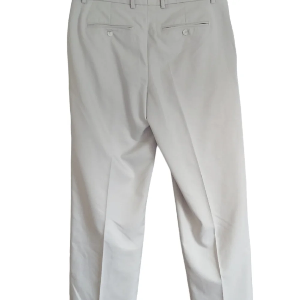 Greg Norman Cream Golf Trousers Size W34 L32 Chino Style Lightweight Pants - Picture 4 of 8
